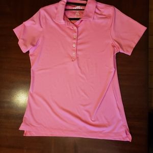 Pink collared top